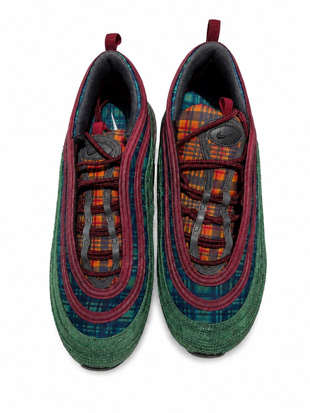 Nike Airmax 97 NRG Jacket Pack Sneakers - Green, Burgundy & Teal